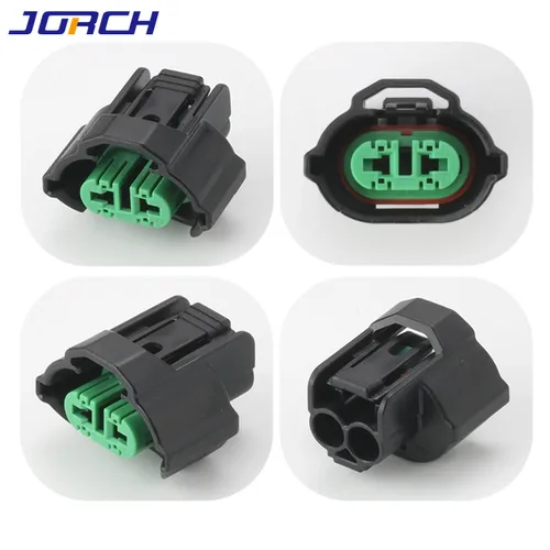 Imagen 2 del producto Carcasa de conector de 2 vías para luz antiniebla eléctrica de coche, Conector de enchufe de arnés impermeable, H11, 6189-0935, 5 Juegos
