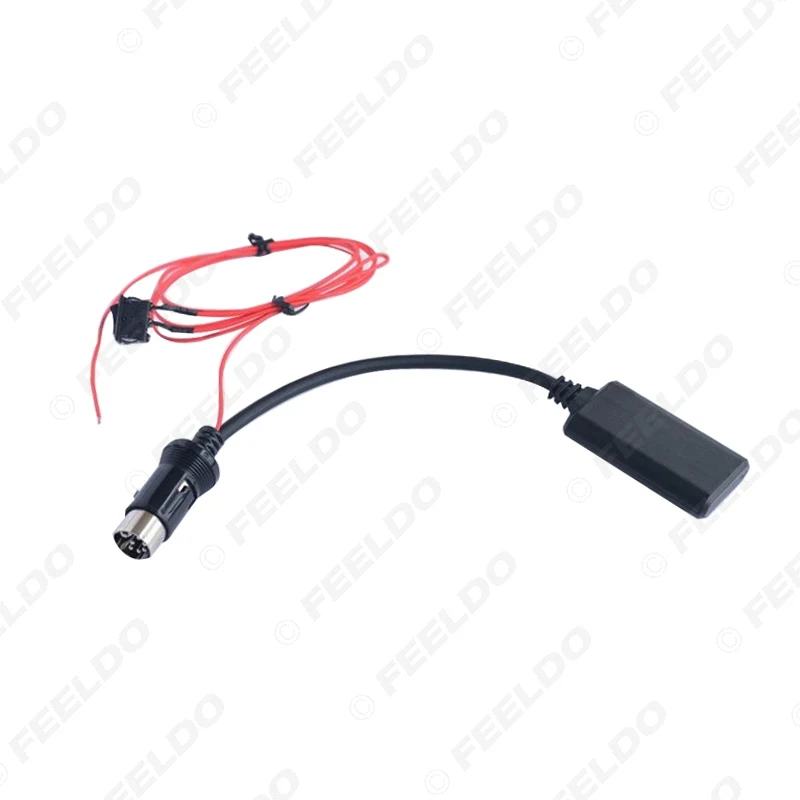 FEELDO-Adaptateur récepteur Bluetooth sans fil pour voiture, 1 pièce, pour Nissan Teana, Bluebird, Cefiro, hôte CD, câble AUX