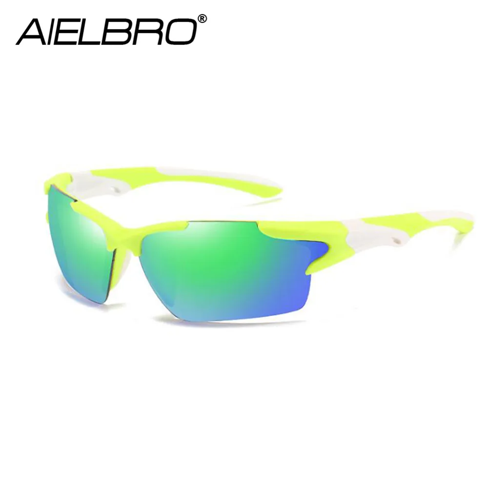 AIELBRO Cycling Eyewear Men\'s Sunglasses Cycling Sunglasses Outdoor Sports Man Cycling Glasses For Bicycle Glasses