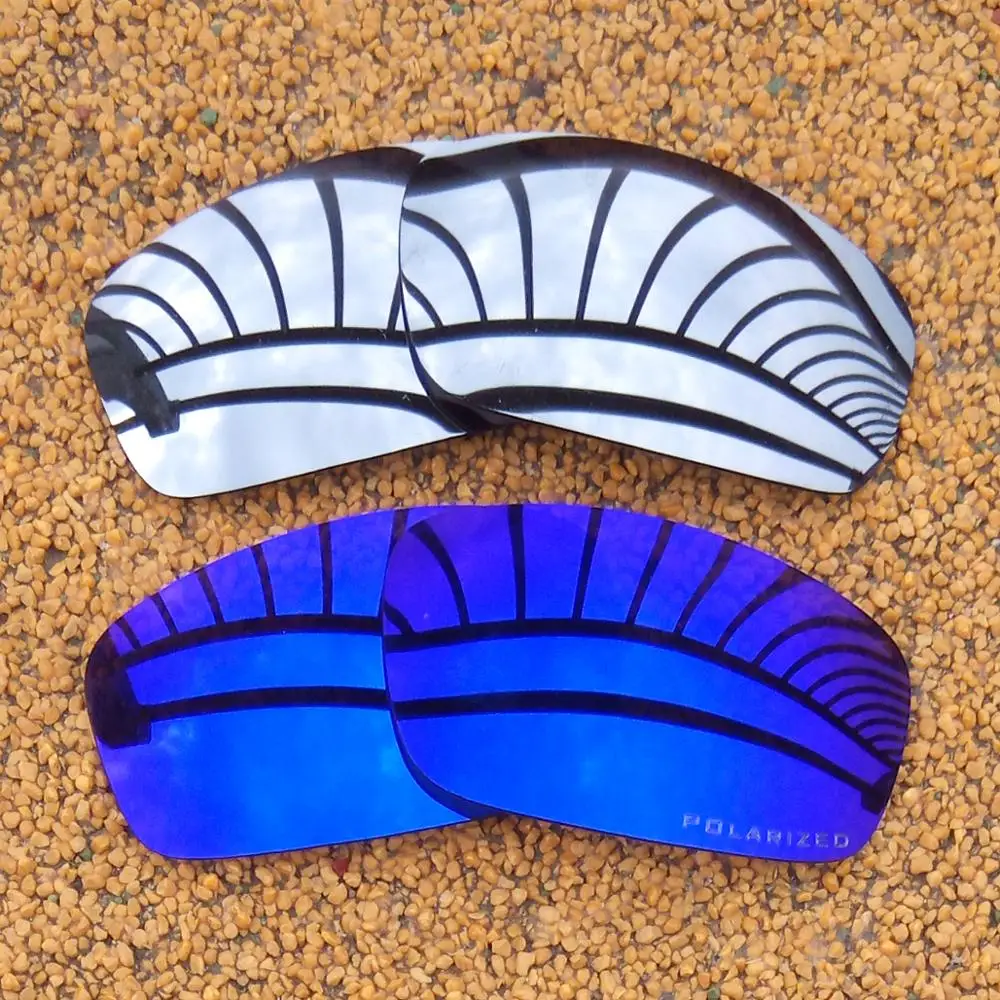 

Silver Mirrored & Purple Mirrored Polarized Replacement Lenses for Monster Pup Frame 100% UVA & UVB