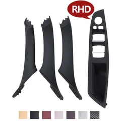 RHD Right Driver Cars Interior Armrest Door Handle Replacement 4PCS Set BMW 5 Series F10 F11 520i 523i 525i 528i 535i
