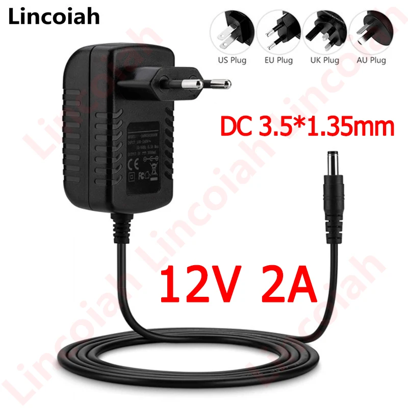 12V 2A 3.5x1.35m charger for CHUWI Lapbook SE 13.3 HeroBook Plus UBookPro UBOOK UBOOK X