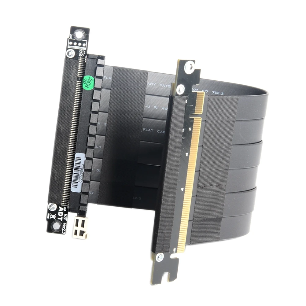 PCI-E 3.0 Cable Adapter 16X to X16 Dual-Role Extension Cable for Graphics Video Cards ITX Motherboard Chassis Support Hot Plug