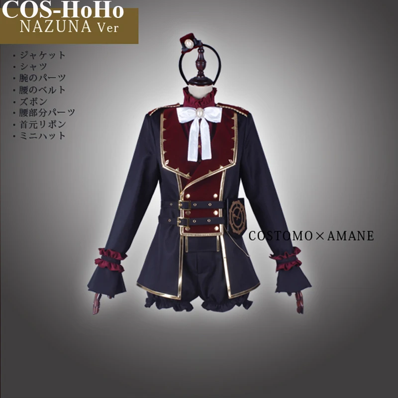 

COS-HoHo Anime Ensemble Stars Valkyrie Nito Nazuna Theatre Fashion Elegant Uniform Cosplay Costume Halloween Party Suit Women