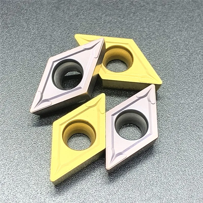 DCMT11T304/08 VP15TF/US735/UE6020 Carbide Chèn Nội Bộ Dụng Cụ Xoay Kim Loại Dụng Cụ Xoay CNC Phần Công Cụ Carbide biến Lắp