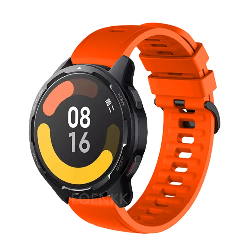 Sport-Silikonarmband für Xiaomi Watch 5 2 Pro S5 S4 S3 S2 S1 Pro Active 22mm Uhrenarmband für Mi Watch Color Miwatch Color2 Correa – Detail 2