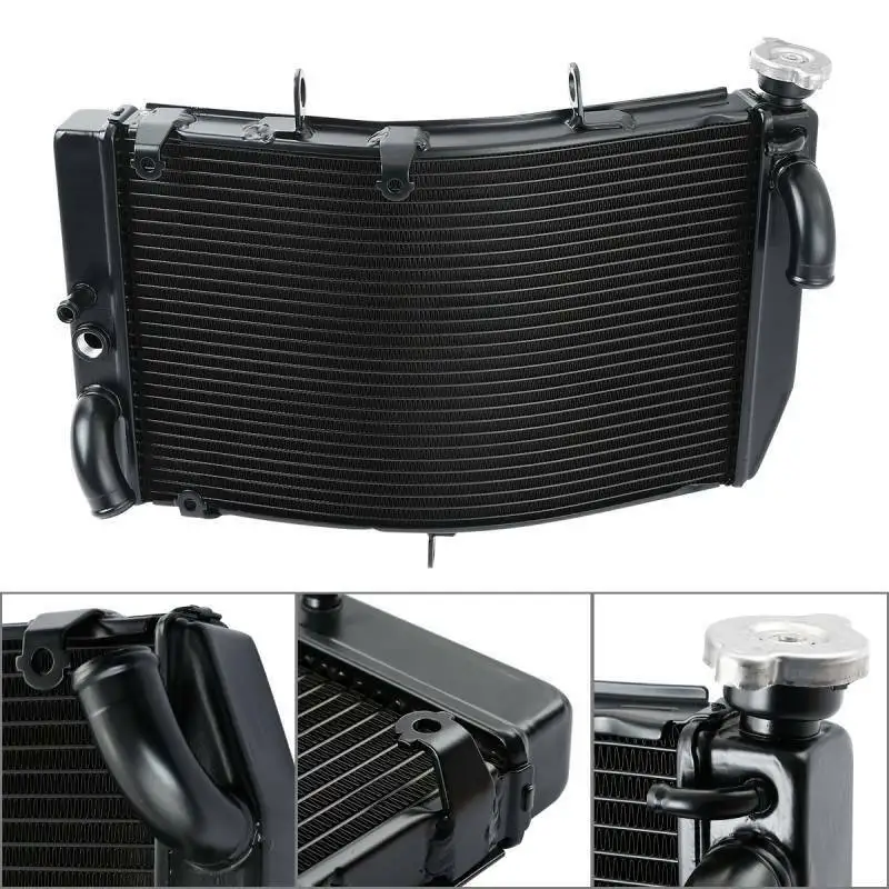 

Black Radiator Cooler Cooling For Honda CBR600 F4I 2001-2004 F4 1999-2000 Motorcycle Accessories