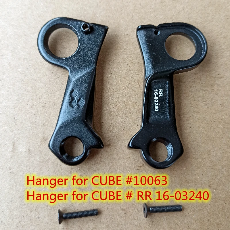 2pc bike Mech dropout for Cube #10063 #RR 16-03240 Cube Axial WS Agree Hybrid Litening Cross Race bicycle rear derailleur hanger