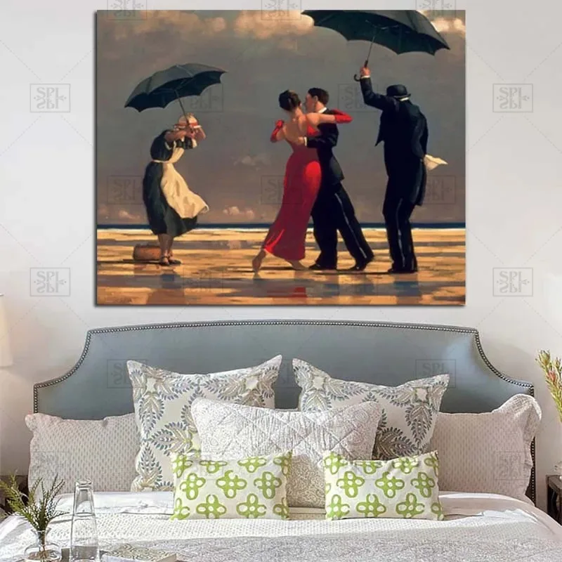 Edward Hopper Dancing Canvas Painting Modern Artwork Posters and Prints Cuadros Wall Art Picture for Living Room Home Decoration