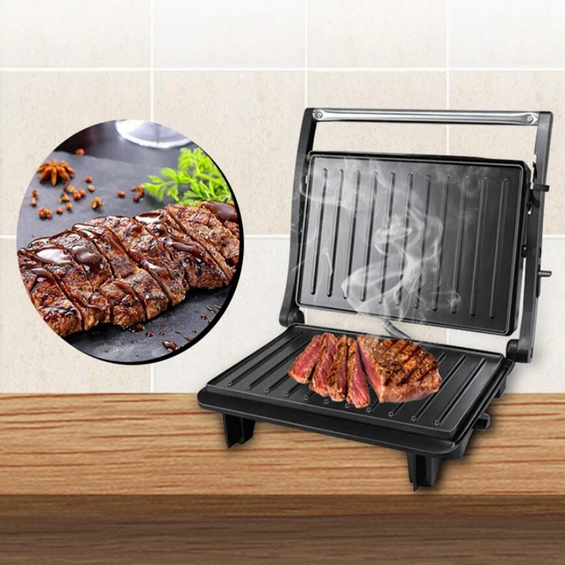 

Beaf Machine Electric Steak BBQ Grill Household Barbecue Grill Electric Hotplate Smokeless Grilled Meat Pan Electric Grill