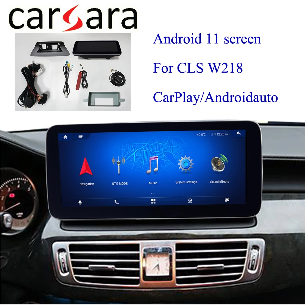 

Android Navigation display for Mercedes CLS Class W218 GPS stereo dash multimedia player