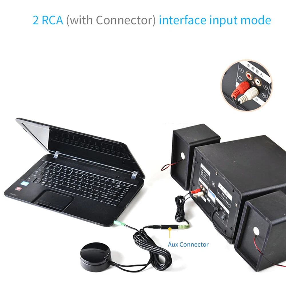 Controller del Volume Audio Aux 3.5mm controllo dell'interruttore del Volume del segnale tramite la regolazione del cavo per il sistema di amplificazione degli altoparlanti