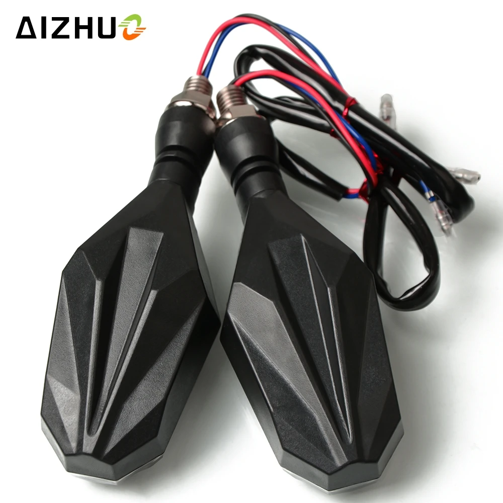 12V Led Motorcycle Turn Signals Light Flasher Lights for yamaha DT125 DT125R DT200 DT230 DT 125 200 230 MT-07 FZ-07 MT 07 FZ 07