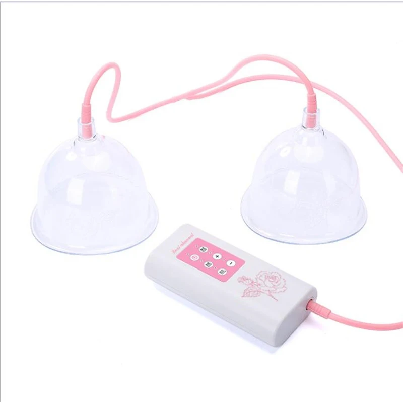 Portable Electric Breast Enlargement Device Vacuum Pump Cup Breast Massager Enhancing Cupping Machine Nipple Enlarge Instrument