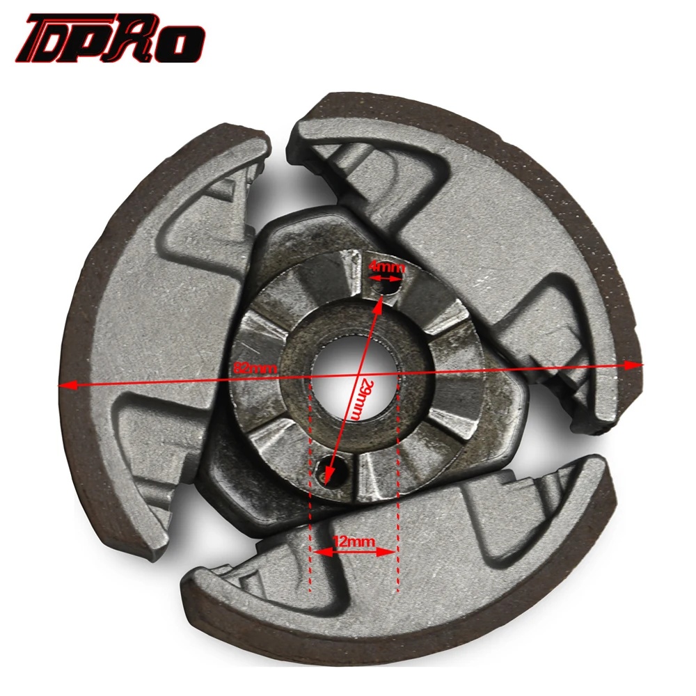 TDPRO 39cc 40cc Engine Water Cooled Clutch Flywheel Clutch Pad For KTM50 Junior SR Senior 50SX SX PRO Water Cooler Pocket Bikes