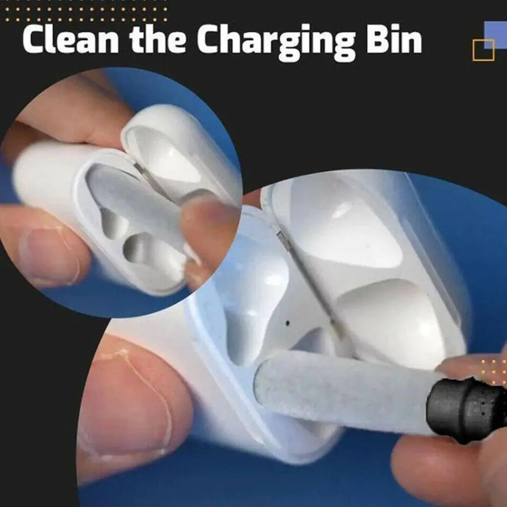 سماعات بلوتوث نظافة القلم سماعات نظافة مناسبة ل Airpods سماعة لوحة المفاتيح الهاتف عدسة الكاميرا تنظيف طقم فُرش للماكياج