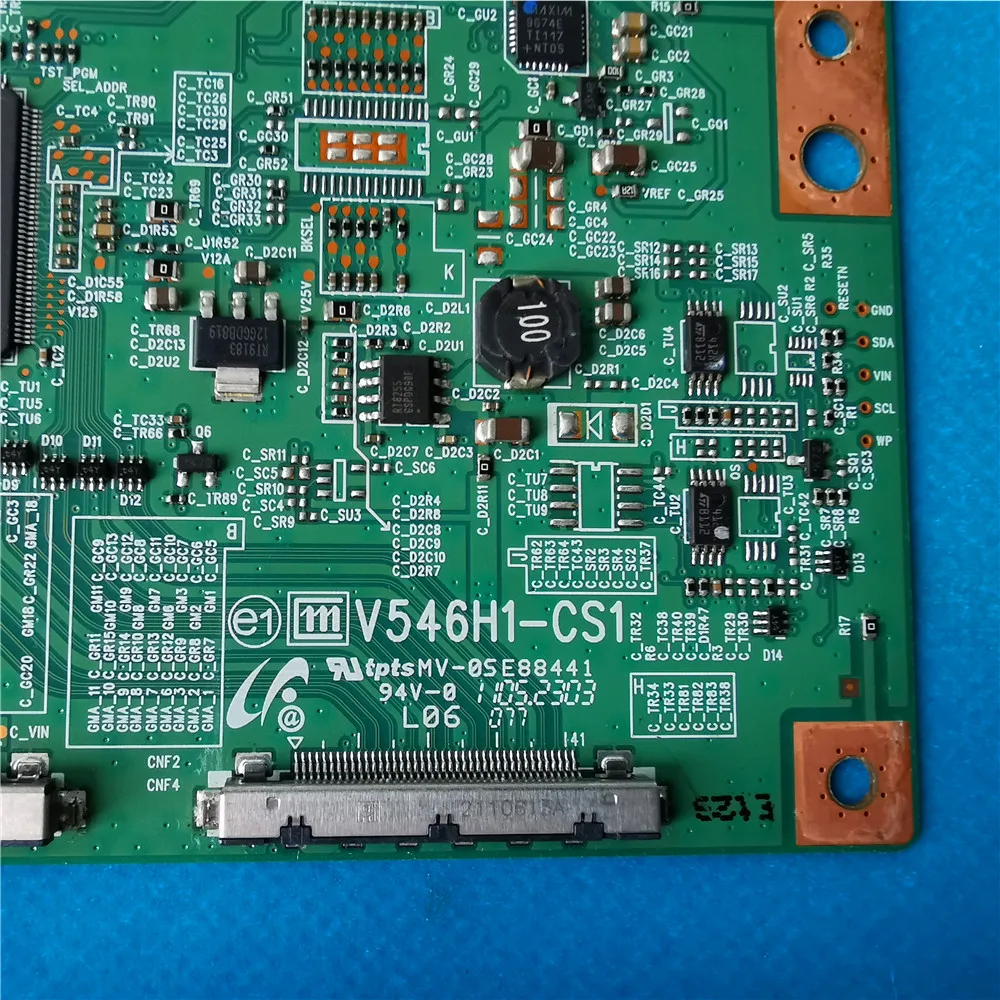Darmowa wysyłka oryginalny T-CON tablica logiczna V546H1-CS1 nadaje się do LED46A55R120Q LED55C55R120Q ekran V420H2-LS1 V460H1 V546H1-LS1