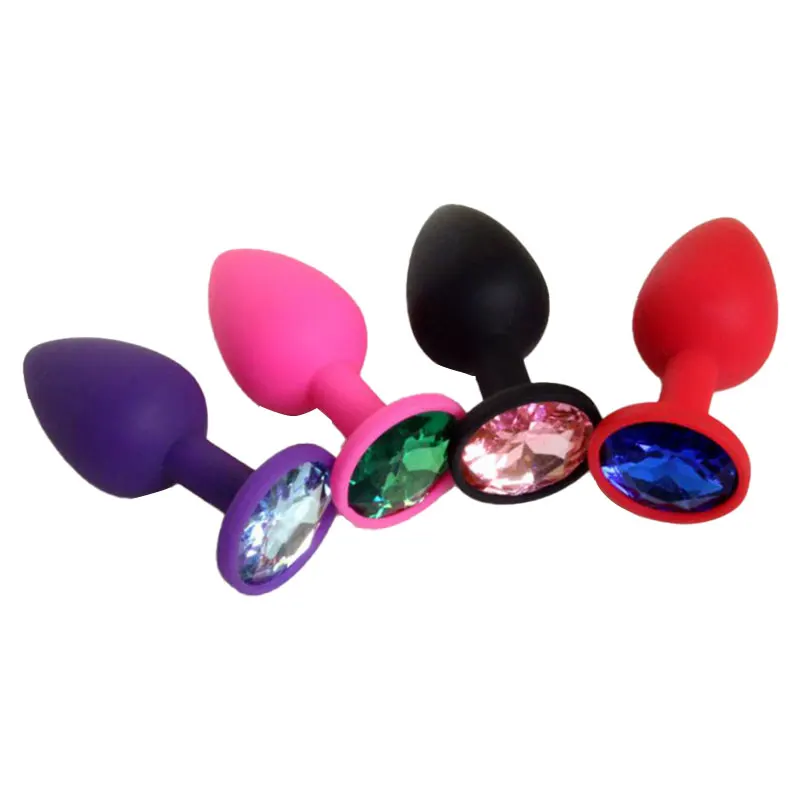 Plugue Anal de Silicone para Adultos, Butt Plugs, Massagem Sexy, Brinquedos Sexuais, Mulher ou Homem, 20 Estilos