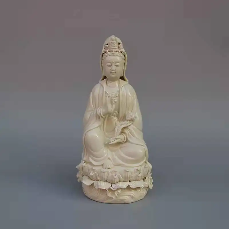 

Сидячий Лотос, авалокистевара, керамическая ruyi Avalokitesvara, домашнее и офисное украшение Avalokitesvara