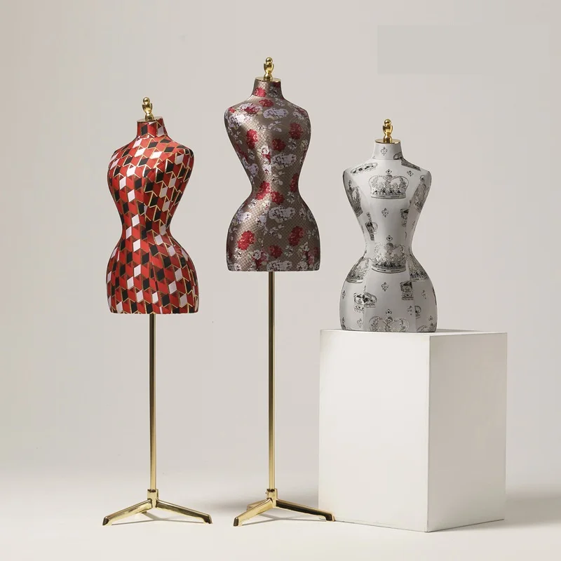 4 Styles High-Quality Full Female Torso Mannequin Body Metal Triangle Base For Wedding Clothing Display