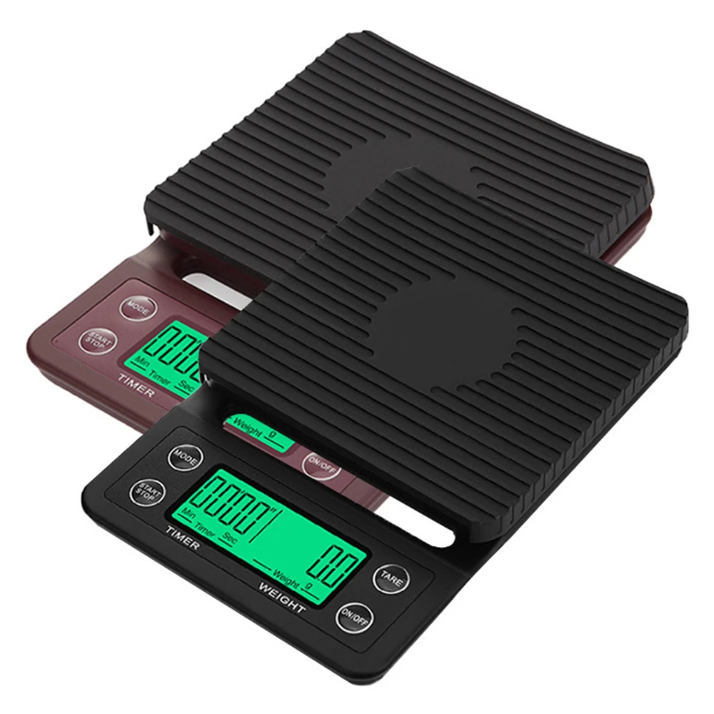 5/3KG Kitchen Scale Stainless Steel Weighing Balance For Food Diet Measuring Tools Precision Electronic Scales Household Coffee