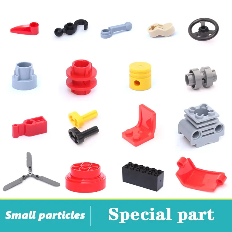 Moc high-tech Parts car/plane Machinery Accessories Building Blocks Bricks Early Education Experiment Toys Compatible With Lego