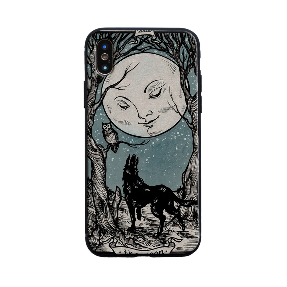 Witches moon Tarot Mystery totem Phone Case For Samsung Galaxy A21 A31 A81 A10 A20 A30 A40 A50 A70 A80 A71 A51 A42 A52 A72 Cover