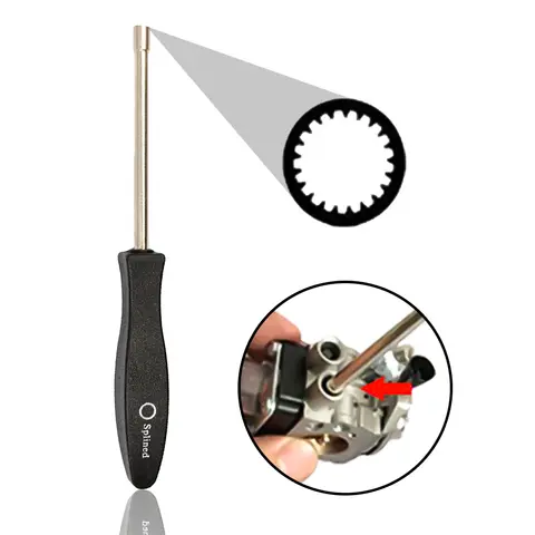 21 Teeth Spline Shaped Carburetor Adjustment Chainsaw Tool Screwdriver For Husqvarna 2 Cycle Echo Poulan Carb Service Tool