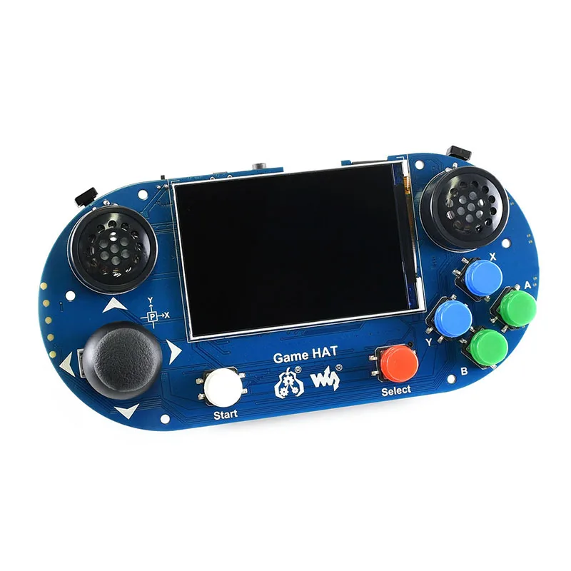Gamepad para console de jogos raspberry pi com 60fps., tela ips de 480x320 com lcd para raspberry pi 4b 3b + 3b zero. 3 polegadas.