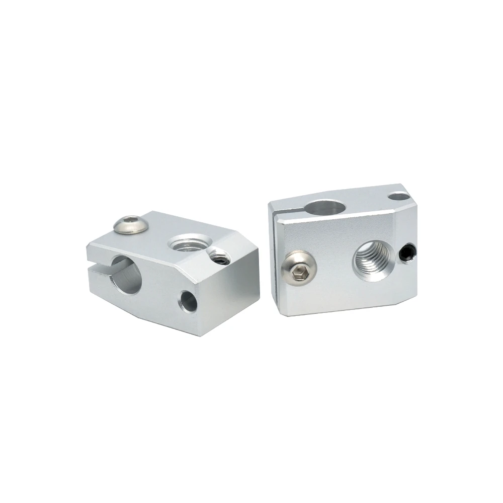 2pcs High Quality Heater Block PT100 Version for Original Prusa Mini 3D Printer Hot End Kit