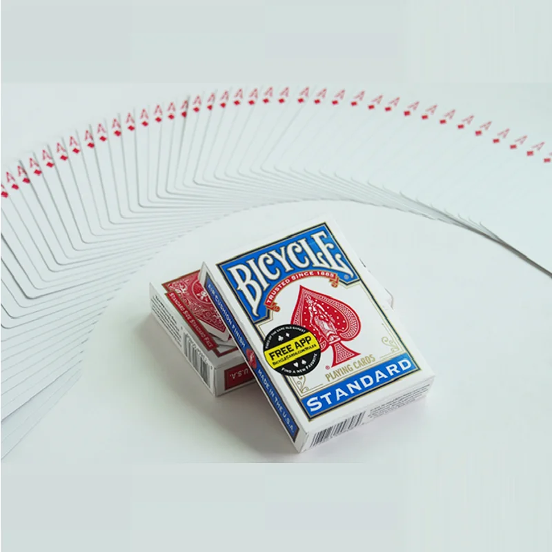 One Way Force Deck Rider Back Playing Cards Magic Cards Close Up Magic Tricks Mentalism Magic Props