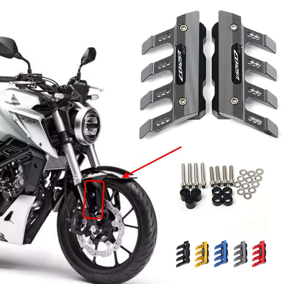 Dành Cho Xe HONDA CB125R CB 125R Xe Máy Chắn Bùn Bánh Trước Bảo Vệ Chặn Trước Fender Chống Rơi Trượt Phụ Kiện