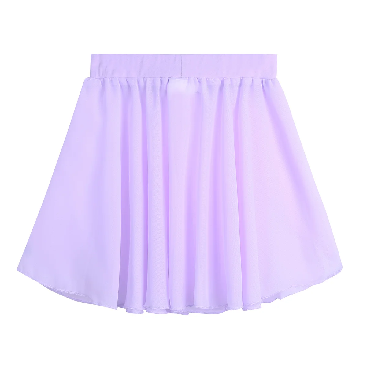 Robe de Ballet Asymétrique à Fente Latérale pour Enfant Fille, Tenue Contemporaine de Ballerine Classique, Jupe Courte