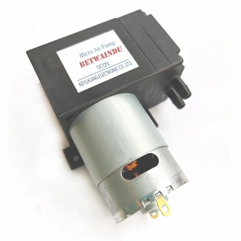 20W Mini Vacuum Pump 12V/24V -80Kpa Negative Pressure Suction Pump Diaphragm Air Pump 300KPA 12L/MIN Air Flow