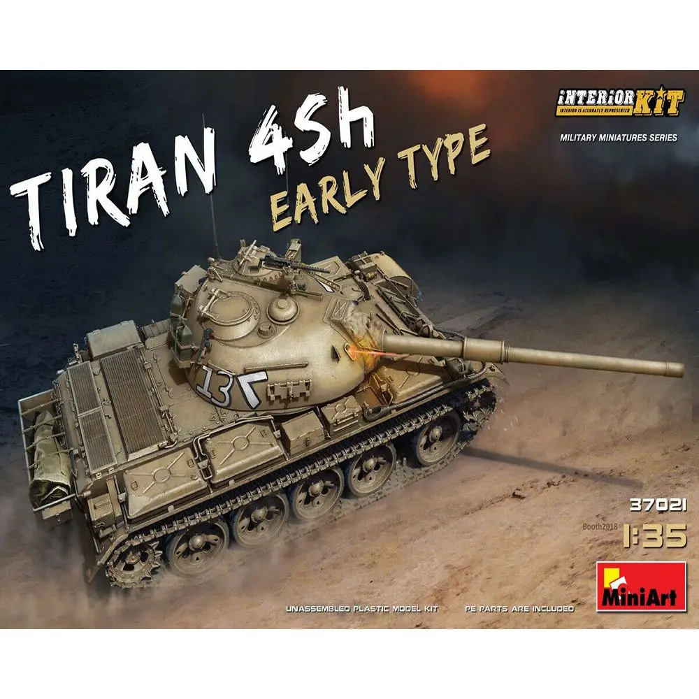 

MiniArt 37021 1/35 Tiran 4 ш раннего типа -Комплект для интерьера-комплект для интерьера-масштабная модель