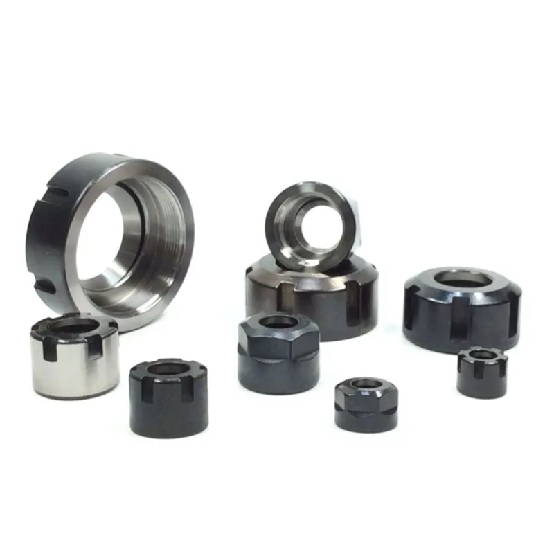 A/M/UM MS type ER8 ER11 ER16 ER20 ER25 ER32 Collet nut chuck Clamping Nuts For CNC lathe Milling Chuck Holder Lathe clamping nut