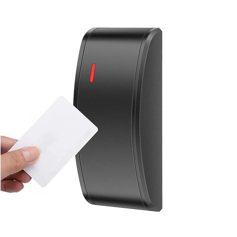 Mini RFID Card Reader 125KHz+13.56MHz Wiegand Access Control Slave Proximity NFC Door Reader for Security Systems