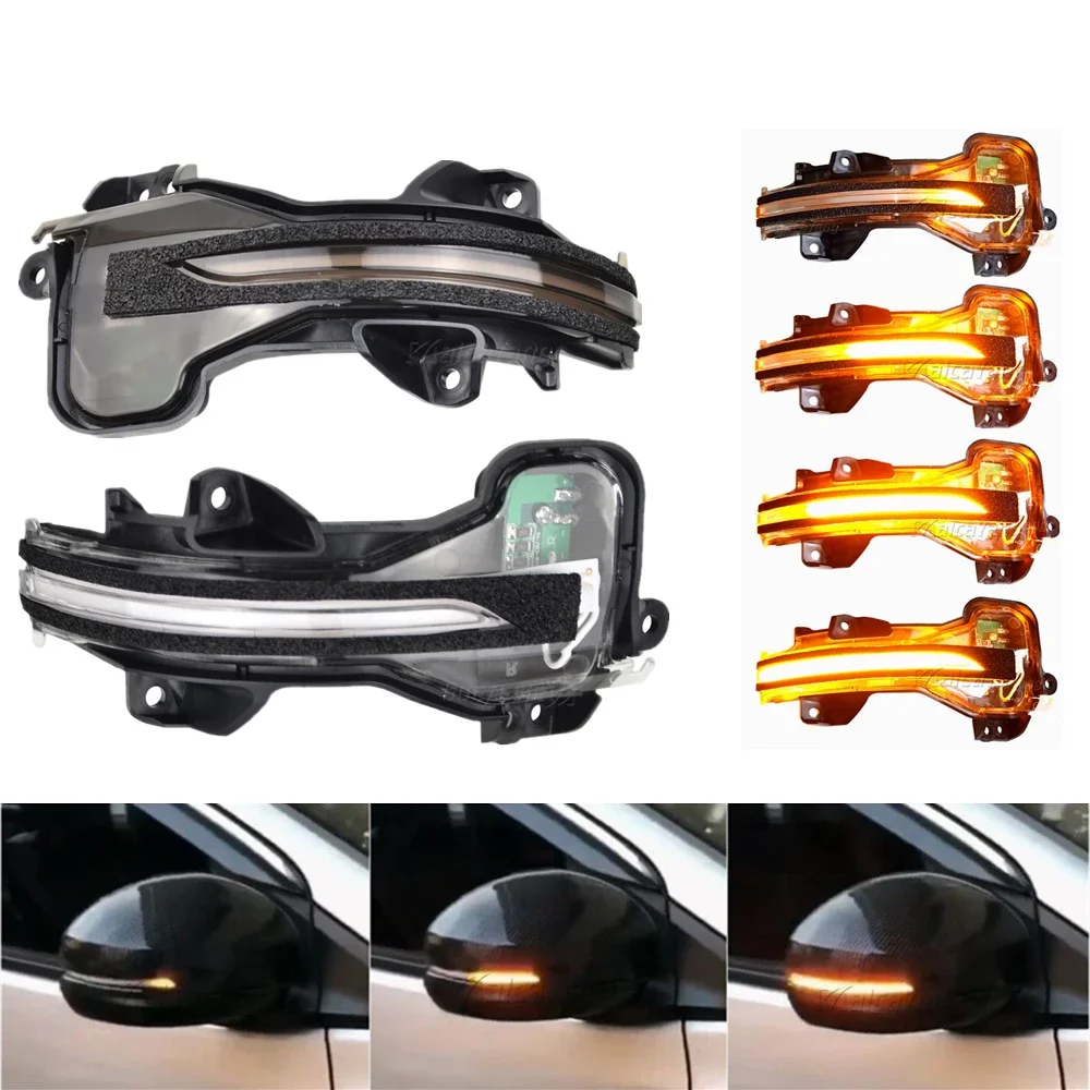 Dynamic Blinker Sequential Indicator LED Turn Signal Light For Honda Odyssey City CR-V Fit Jazz Elysion Accord Spirior Hybrid