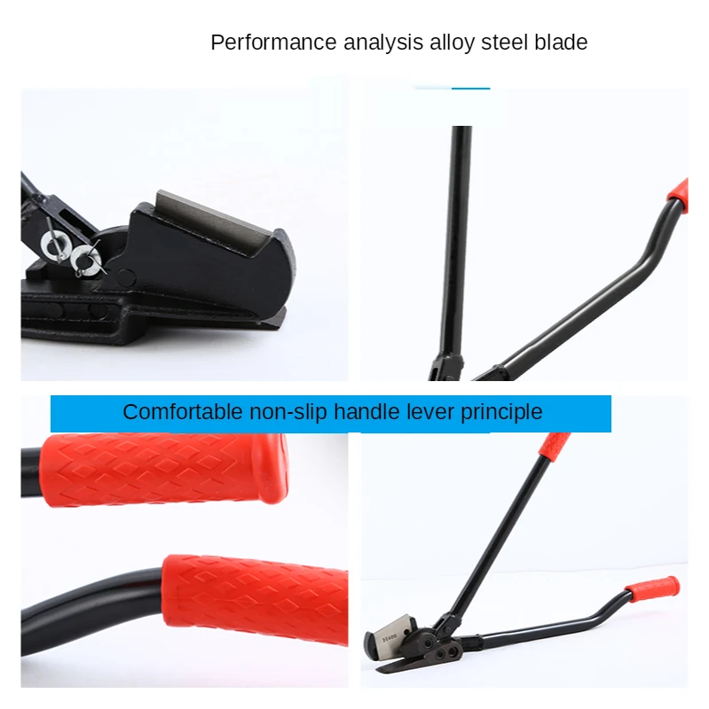 H400 Dài Tay Cầm Thép Không Gỉ Kéo Tín Đóng Gói Ban Nhạc Kéo Không Gỉ Kéo Tín Mở Bao Bì Kéo 24 Inch