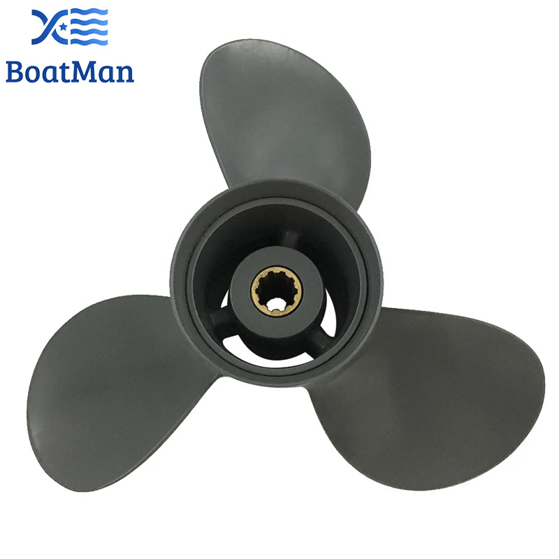 

BoatMan® 10.25x13 Aluminum Propeller for Honda BF 25HP 30HP Outboard Motor 10 Tooth Engine, RH, Factory Outlet Boat Parts prop