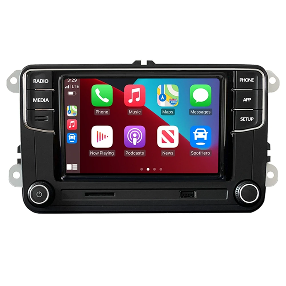 Rcd360 Carplay Car Radio Rcd330 Android Multimedia for Vw Golf 5 6 Jetta Mk5 Mk6 Tiguan CC Polo Passat B6 Bluetooth Car Audio