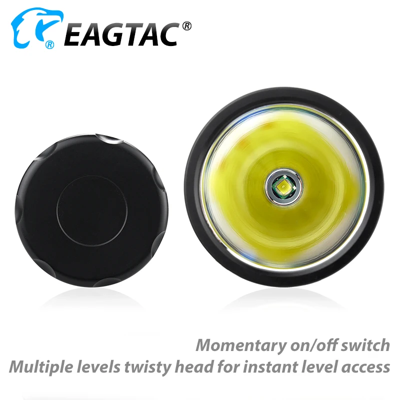 EAGTAC SX25A6 LED Flashlight 1494 Lumens 6*AA Battery Three Outputs Instant Strobe SOS Flash Beacon