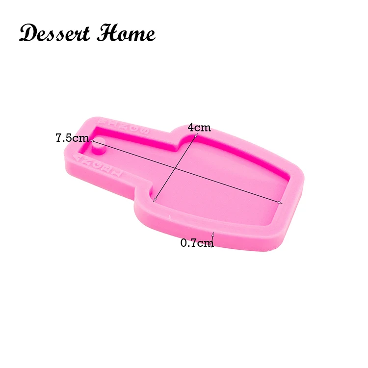 DY0343 Shiny NAIL POLISH Bottle Mold, Resin Craft, Silicone Mould for Epoxy Resin, Keychain Molds, DIY Resin jewellery making