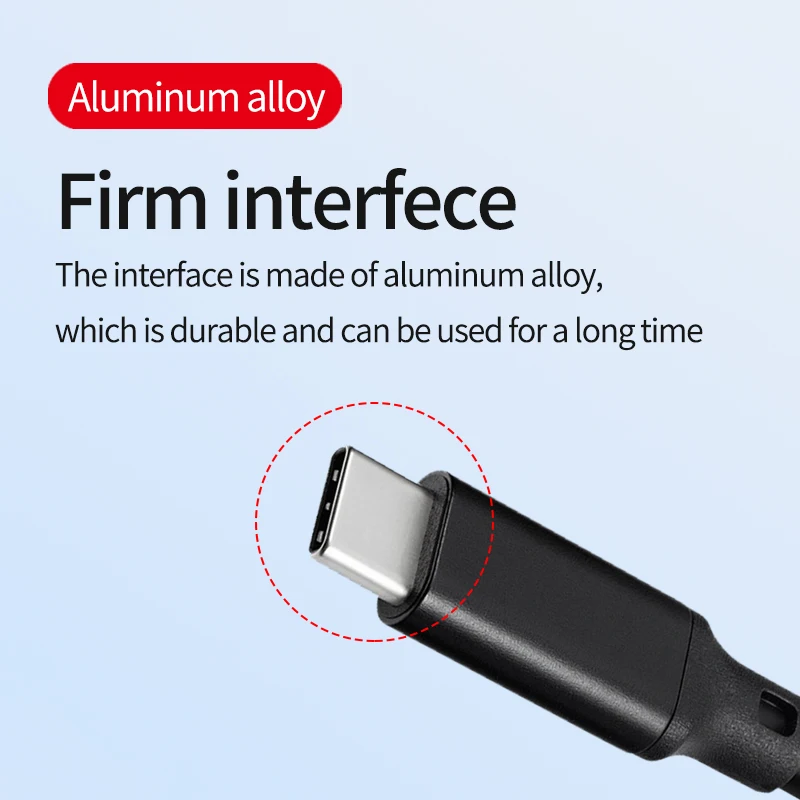 كابل بيانات من النوع c إلى النوع c 100W 5A ، شحن سريع ، USB c ، ذكر إلى ذكر ، للكمبيوتر اللوحي والقرص الصلب