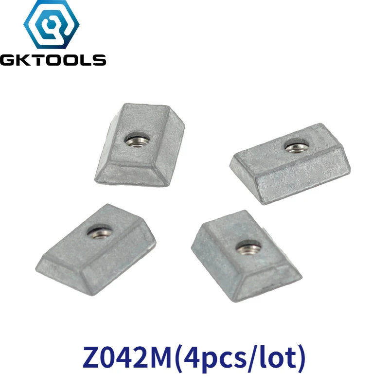 Porca do entalhe do metal GKTOOLS, Z042M