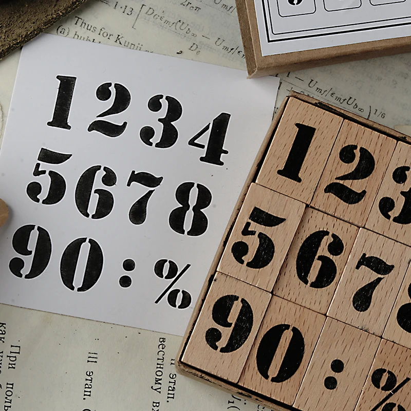 Sellos de madera con calendari - Rubber Date Stamp reseña y precio