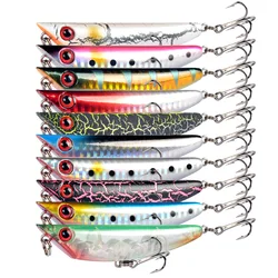 Topwater Pencil Fishing Lure Floating Surface Z-Shaped Realis Pencil 80mm 8.5g Wobbler Lure Pesca Fishing