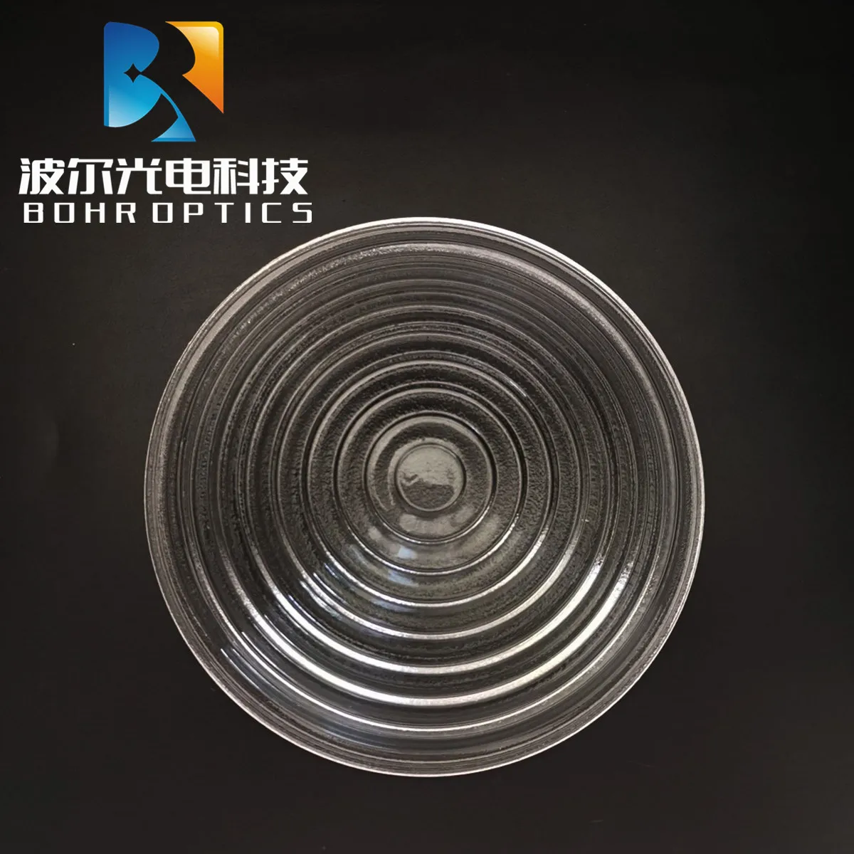 Round Glass Spotlight Diameter80mm EFL50mm Fresnel Lens for Stage Lamp Magnifier Threaded Lenses