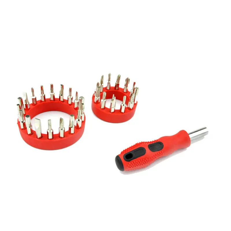 31 PCS Multi-Function Combination Screwdriver Set Home Repair Y-Shaped Cross Word Plum Type Hexagonal Star Shape Rice Word