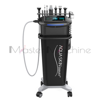 9 in 1 Microdermabrasion Dermabrasion Oxygen Therapy Deep Cleaning Facial Machine For Beauty Salon